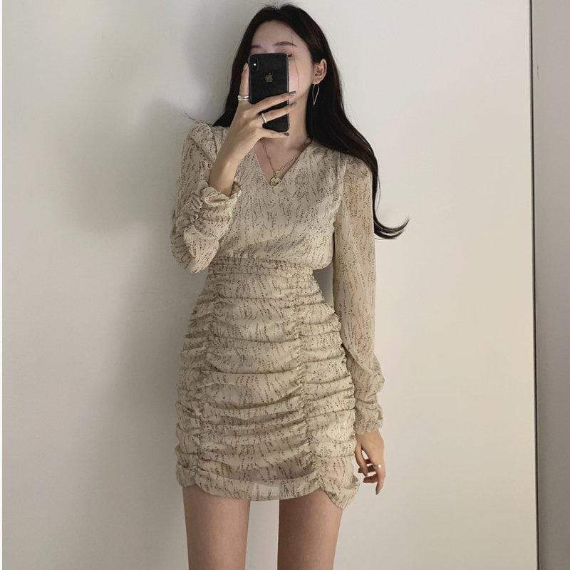 Robe Coreenne Bas Froncé