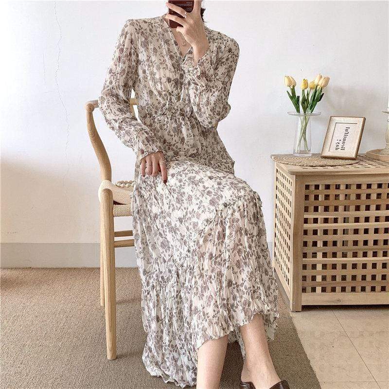 Robe Coreenne Vintage Fleurie