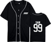 T-Shirt Ateez Cardigan Noir