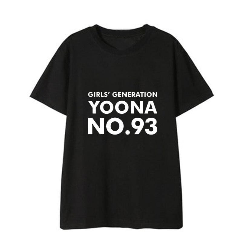 T-Shirt Girls Generation - 10th Anniversary Noir