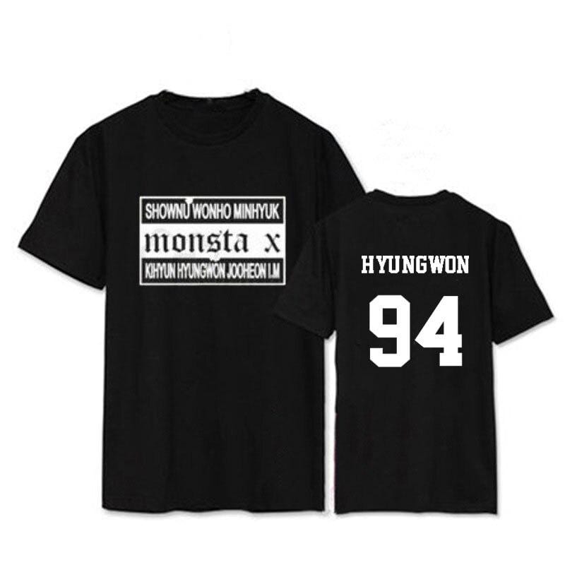 T-Shirt Monsta X -  Concert Japon