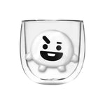 Water Bottle Double Glass Inner Layer Vacuum Anti-scalding Family Cute and Creative Cartoon Cup Cute Gift Cup Coffee Mug