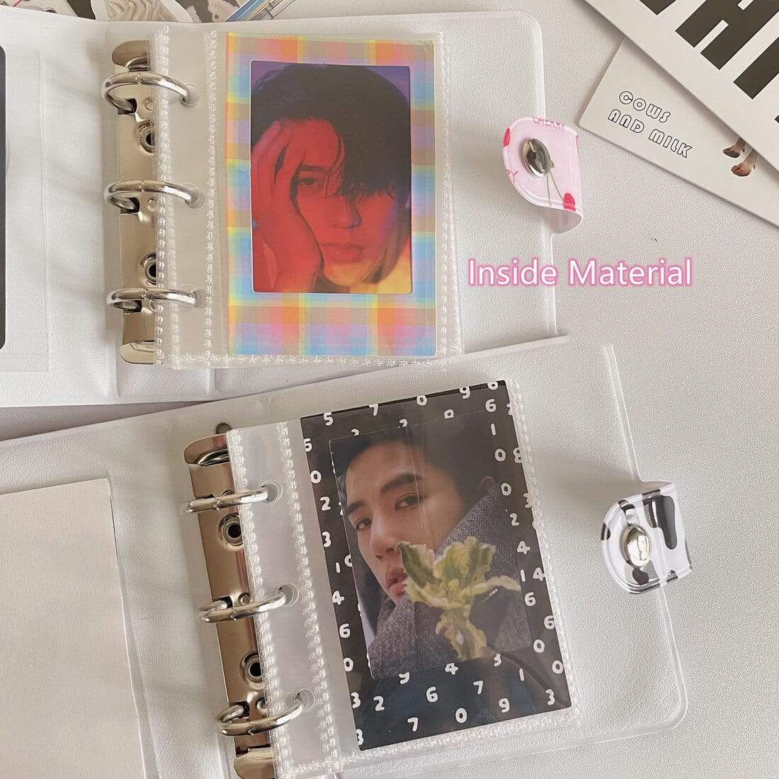 Kpop photocard binder sanrio mini classeur à pc kawaii avec porte clé  keychain -  France
