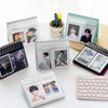 3inch Ins Desk Polaroid Photocards Storage 68 Pockets Calendar Book Photo Album Desk Stard  Idol Card Holder Stationary