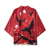 Kimono Streetwear Black Bird