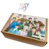 Kpop Bangtan Boys Album Stray Kids Ateez Enhypen Aespa Txt Mamamoo Itzy Izone Seventeen Lucky Mystery Gift Box Subscription Box