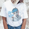 T-Shirt BTS - Rap Monster Bleu